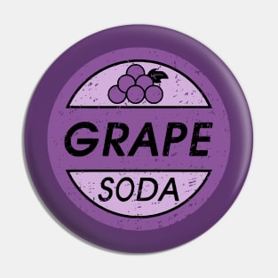 Grape Soda Badge Pin