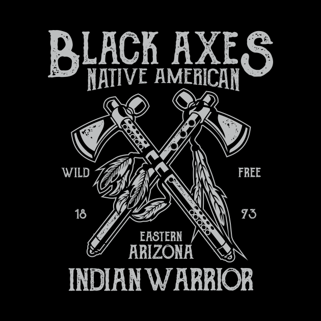 Black Axes Native American by HealthPedia