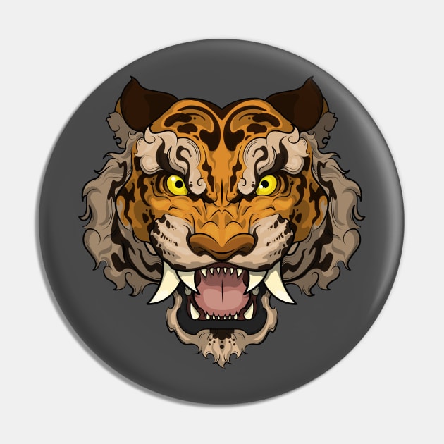 TIGER Pin by CheMaik