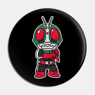 Kamen Rider Nigou Nigo Chibi Style Kawaii Pin