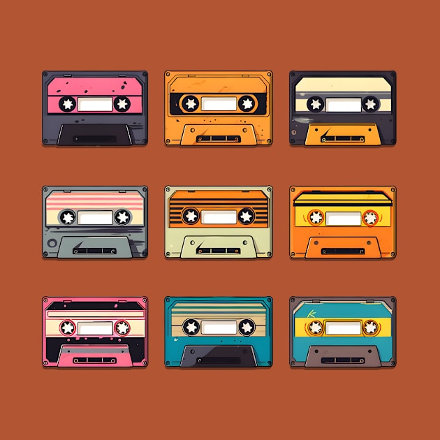 Retro casette tape by ElusiveArt