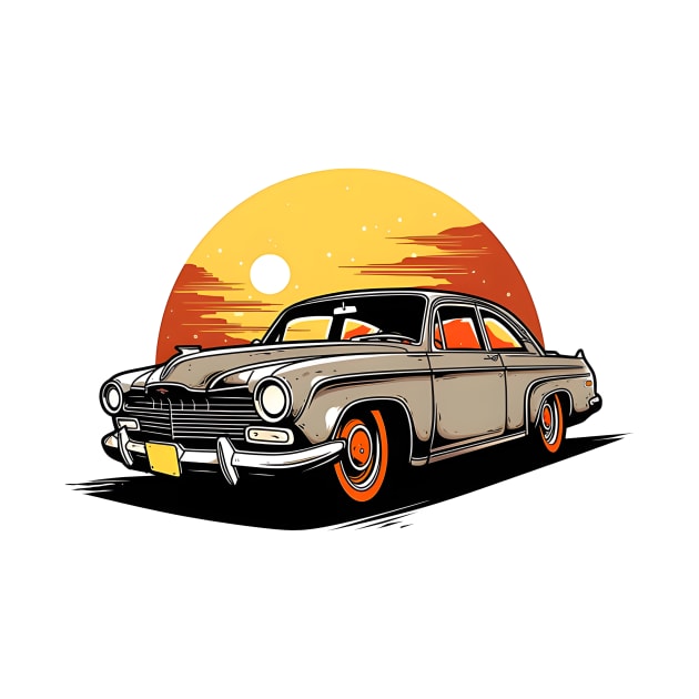 Vintage classic Car Designs by ragil_studio