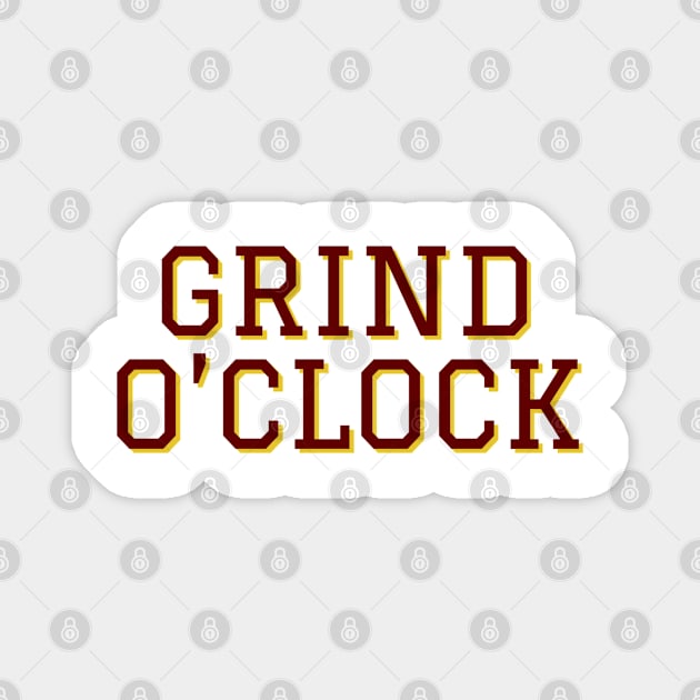 Grind o'clock Magnet by Rev Store