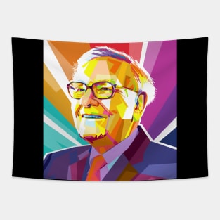 WARREN BUFFET ARTWORK Tapestry