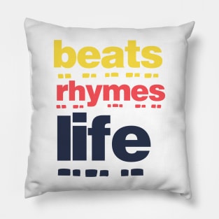 Beats Rhymes Life 26.0 Pillow