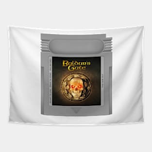 Baldur's Gate Game Cartridge Tapestry