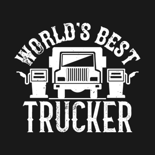 World´s best trucker T-Shirt