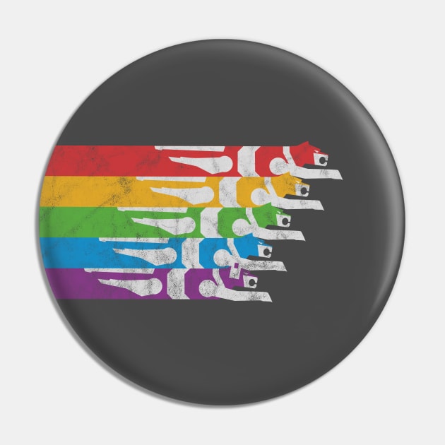 Lions Pride Flag 🦁🏳️‍🌈 Pin by gabradoodle