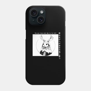 Cute Fanged Bunny / Jackalope Phone Case