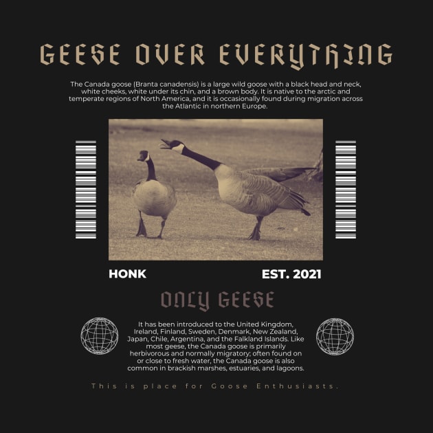 Geese Over Everything by OnlyGeeses