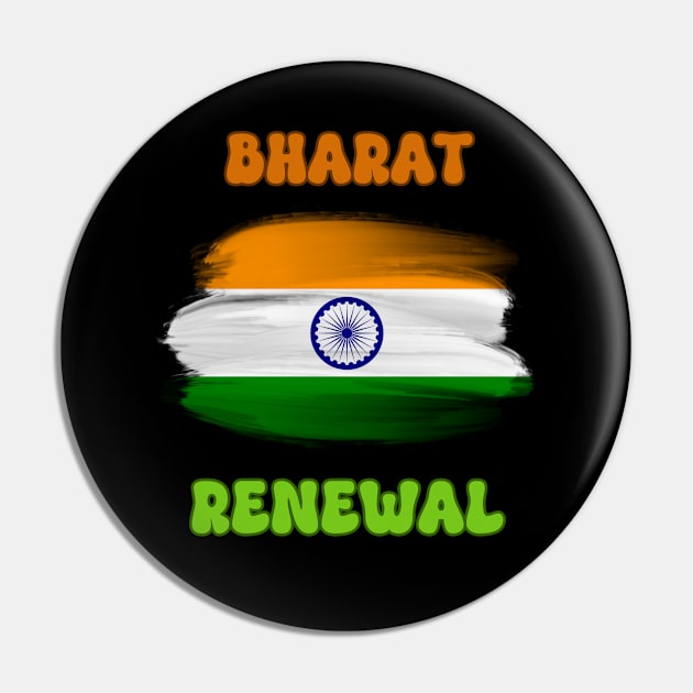 Bharat Renewal India Pin by Piggy Boxer