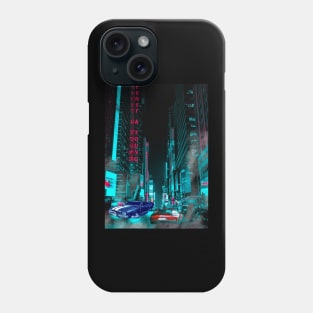 Car City Neon Synthwave Phone Case