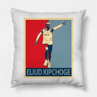 eliud kipchoge Pillow