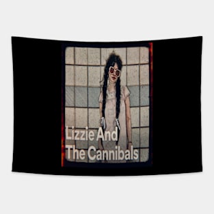 Lizzie and the Cannibals Tapestry