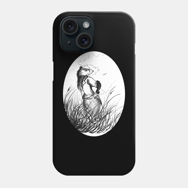 Mr Badger 20/04/23 - book inspired designs Phone Case by STearleArt