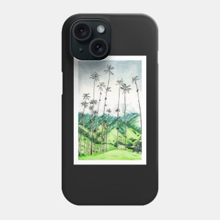 Cocora Valley, Colombia Phone Case