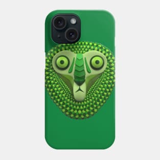 mono verde Phone Case