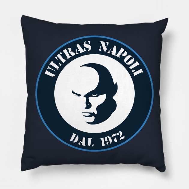 Ultras napoli Pillow by lounesartdessin