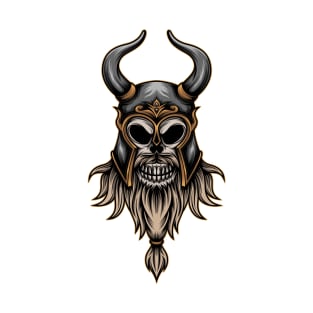 Warrior skull viking T-Shirt