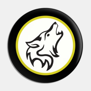 Wolf Moon Pin