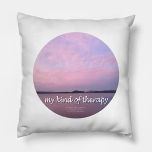 My Kind Of Therapy 09 ROUND Pillow