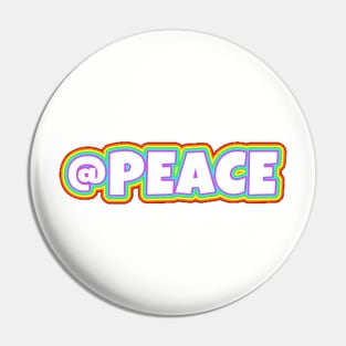 At Peace Symbol Pin