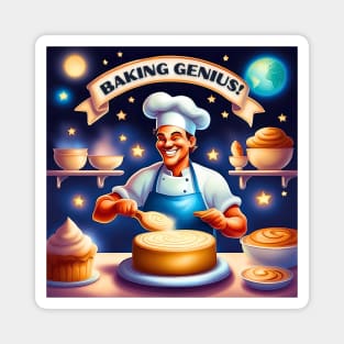 Baking Genius Magnet