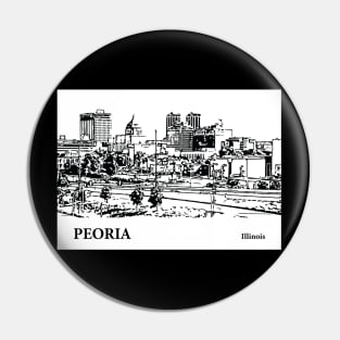 Peoria Illinois Pin