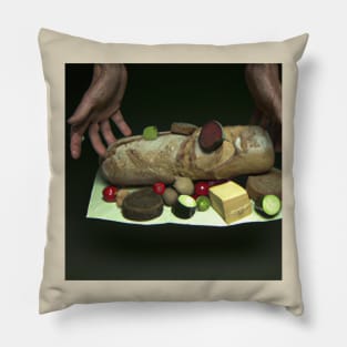 plant bread size chart Pillow