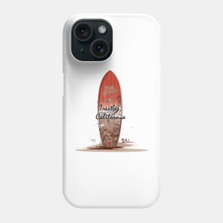 Surfing session Trestles, California Phone Case