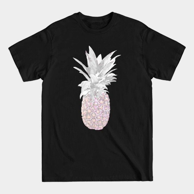 Discover Grey and Pink Pineapple Pop Art - Pineapples - T-Shirt