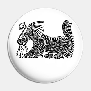 Teotihuacan Jaguar T-Shirt Pin