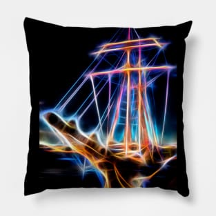 Ghost Ship Pillow