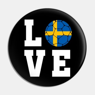 Sweden Football Pin