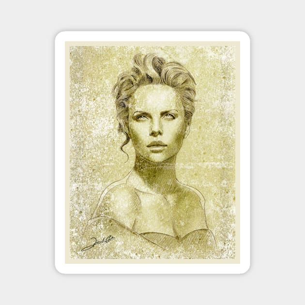 Charlize Magnet by renatodsc