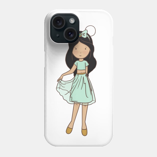 Jazz Fan Girl Phone Case by littlemoondance