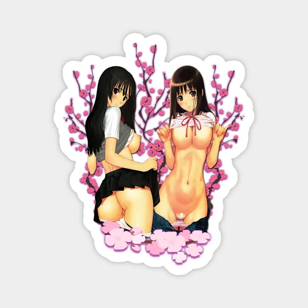 Japanese florists Magnet by AnimeWorld