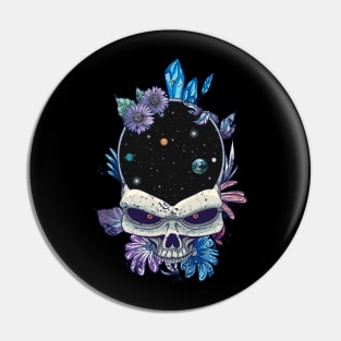 Death Space Skull Pin