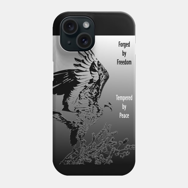 Freedom and Peace Phone Case by Intrepid Designs