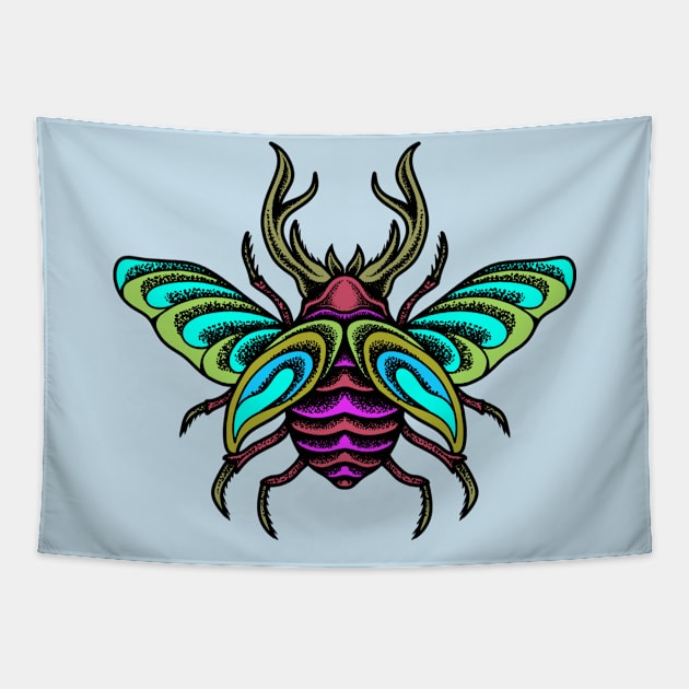 Insect 9 Tapestry by Tuye Project