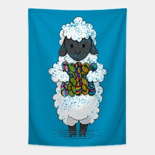 Yarn Sheep Tapestry