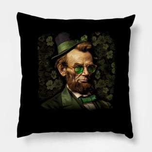 Abraham Lincoln: Irish at Heart! Pillow