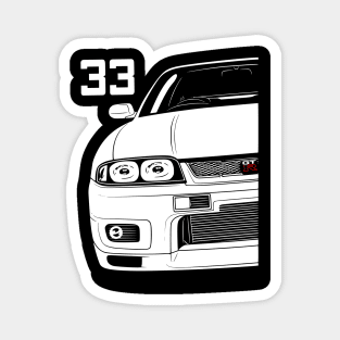 R33 GT-R Skyline JDM Tuning Car Magnet