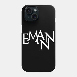 E-MANN Logo (White) Phone Case