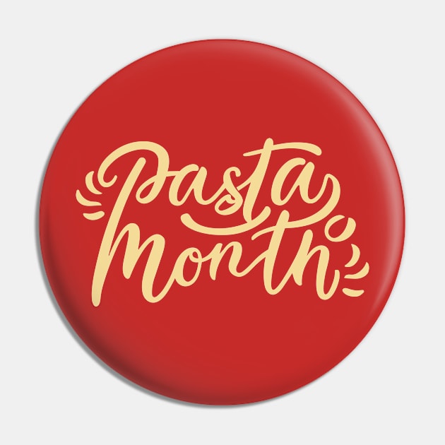 Food National Pasta Month – October Pin by irfankokabi