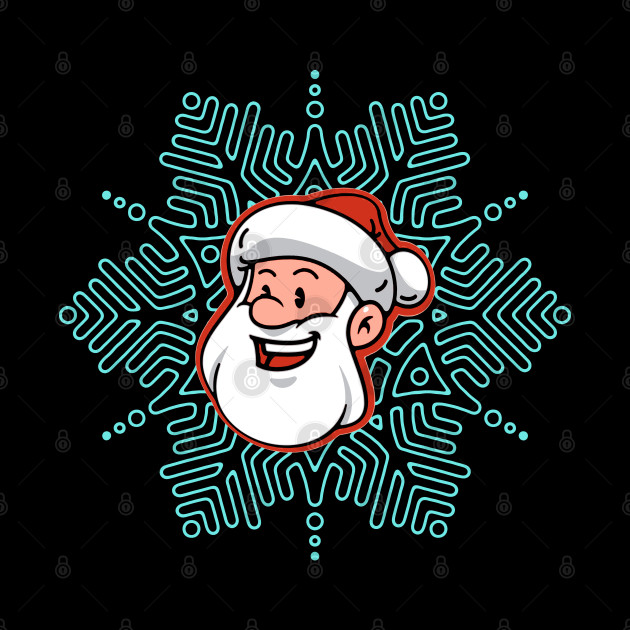 Santa Snowflake - Santa Claus - Phone Case