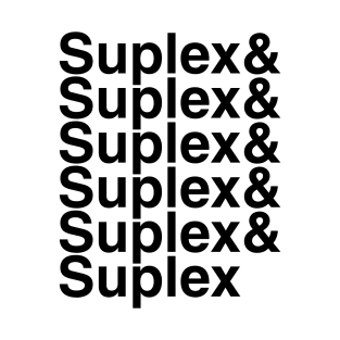 Suplex Helvetica List T-Shirt