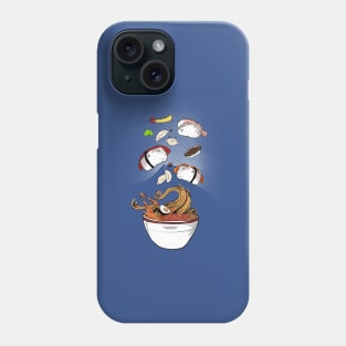 Sushi - All you can eat Nigiri, Tempura and Ramen Colored Phone Case