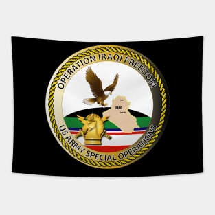 OIF - Emblem - Operation Iraqi Freedom - PO Tapestry