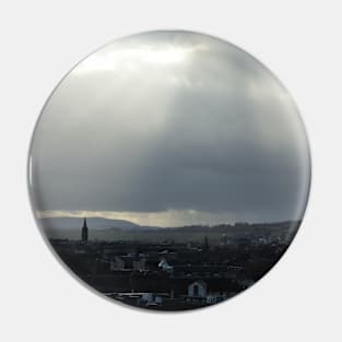 Between two church spires - Edinburgh, Scotland Pin